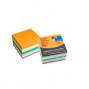 Bloco Notas Aderentes INFONOTES Post-It 75x75mm Cubo 6 Cores (450 Folhas)