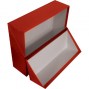 Caixa Arquivo Francês Almaco Vermelho (365x280x100mm)