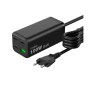 Carregador 3xUSB-C 1xUSB-A CoolBox GAN Chargemaster 4 PRO de 100 W  Carregamento Rápido 3.0 Power Delivery