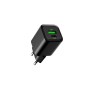 Carregador USB-C e USB-A CoolBox Coolbox GAN 25W Carregamento Rápido 3.0 Power Delivery (1x USB-C | 1x USB-A) 