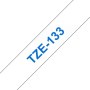 Fita Laminada BROTHER TZ / TZe133 Azul/ Transparente (12mmx8mts)