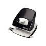 Furador 2 Furos LEITZ 5008 Com Guia Preto (25 Folhas)