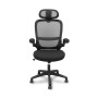 Cadeira Direção Giratória Pro 525 Metal Tecido Preto