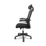 Cadeira Direção Giratória Pro 525 Metal Tecido Preto