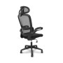 Cadeira Direção Giratória Pro 525 Metal Tecido Preto