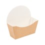 Caixa Bagel Scoop 12x4,5x12cm THEPACK Kraft (100un)