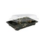 Caixa Plástico Sushi Com Tampa 17x12,3x4,5cm (50un)