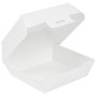 Caixa Hambúrguer THEPACK 6,2x12,5x13cm Branco (50un)