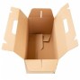 Caixa Com Asa THEPACK Menu Lunch Box Kraft (12x13,5x24,5cm)