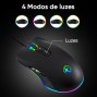 Rato Gaming 3200DPI OEM 7 Botões RGB LED