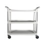 Carro Serviço X-Tra 3 Níveis Branco (103x51x96cm)