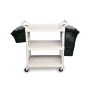 Carro Serviço X-Tra 3 Níveis Branco (103x51x96cm)