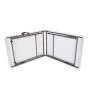 Mesa Dobrável PEREL Branco (70x74x180cm)