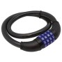 Cadeado Código Preto PEREL Bicicleta (Ø12mm)