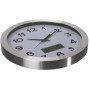 Relógio Parede com LCD Termómetro Higrómetro Previsão Tempo